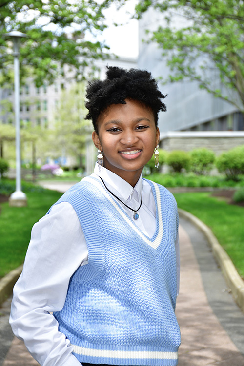 College-bound honors student locks in a major and a major scholarship after remarkable internship.